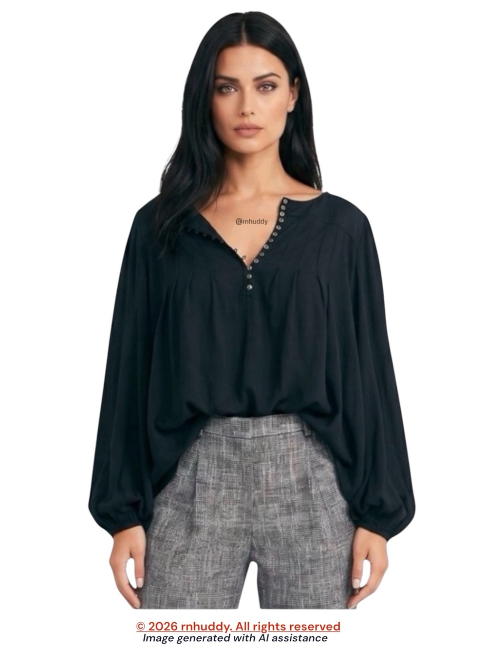 NWT Urban Outfitters M grey oversized henley